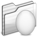 Egg Folder white icon